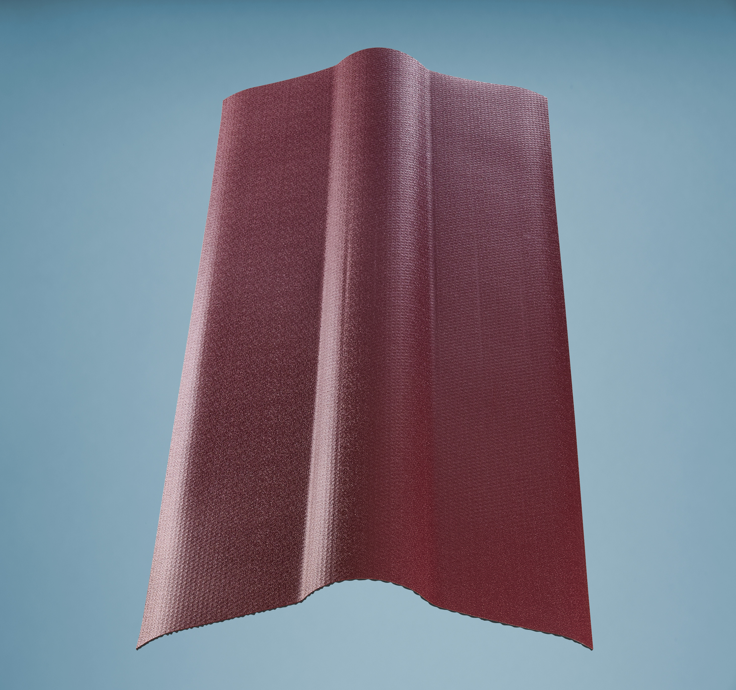 Firsthauben rot für Shelltec Wellplatten