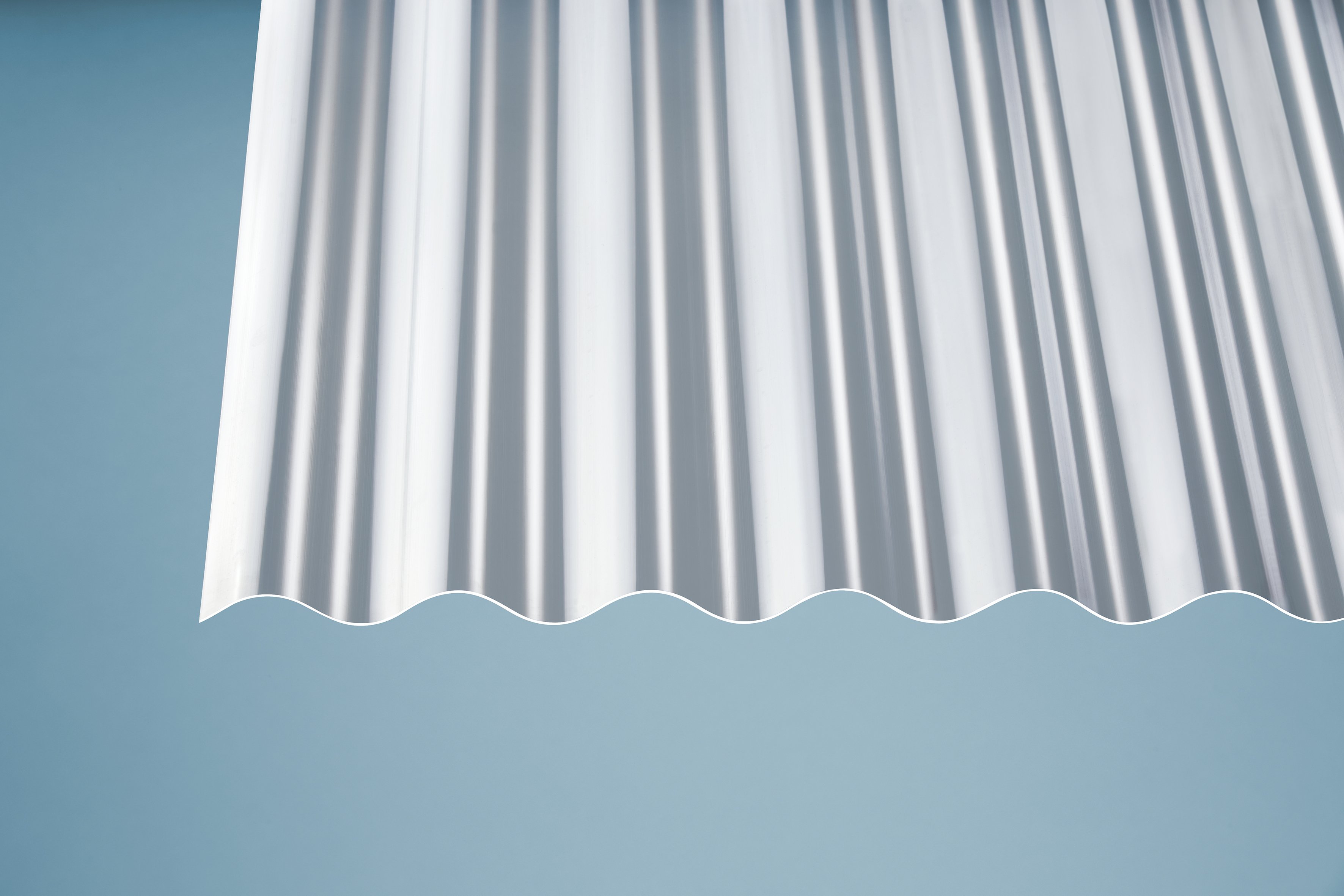 PVC Wellplatten Sinus 76/18 Strong klar - 200 x 90 cm