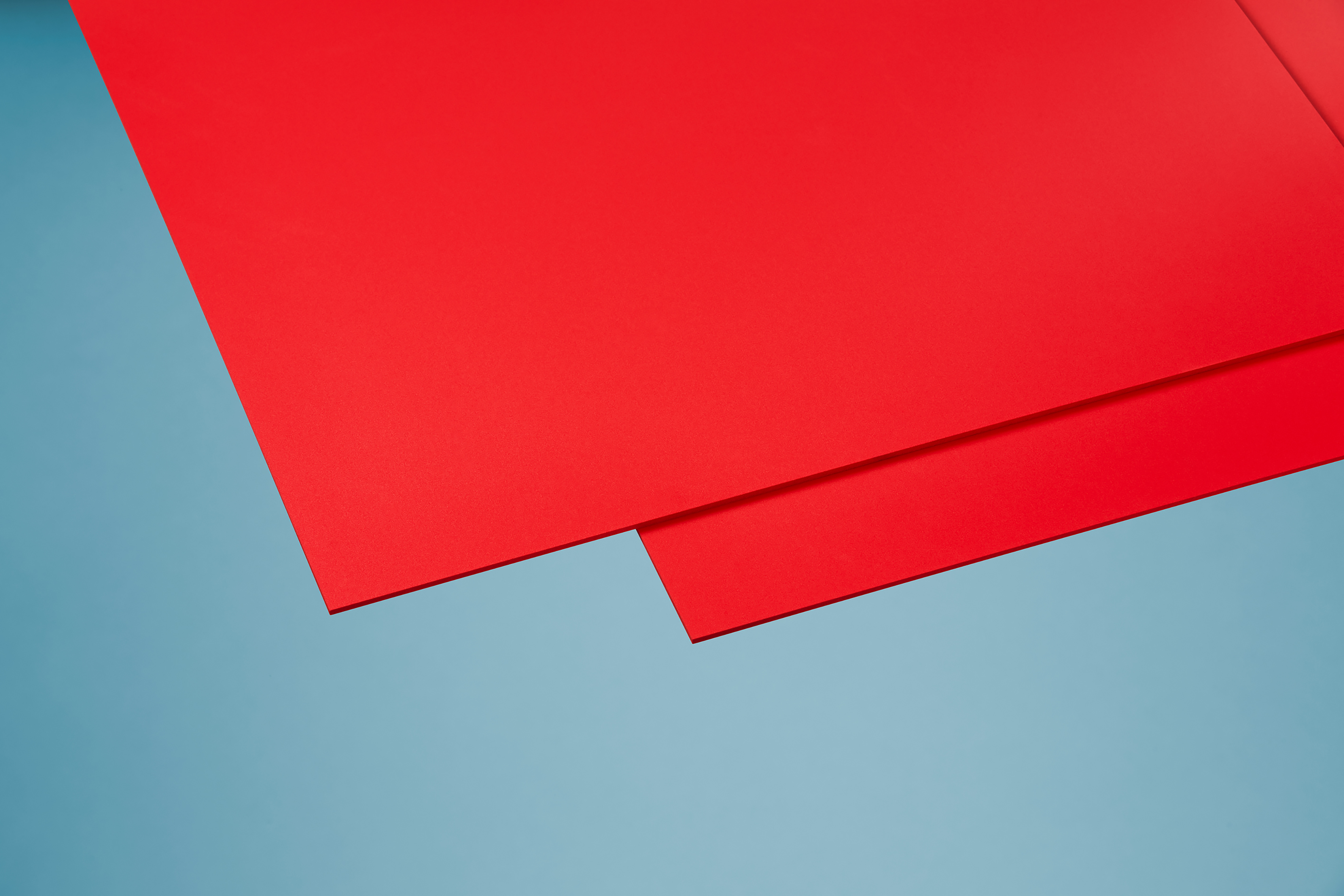 Hobbycolor glatt rot aus PVC