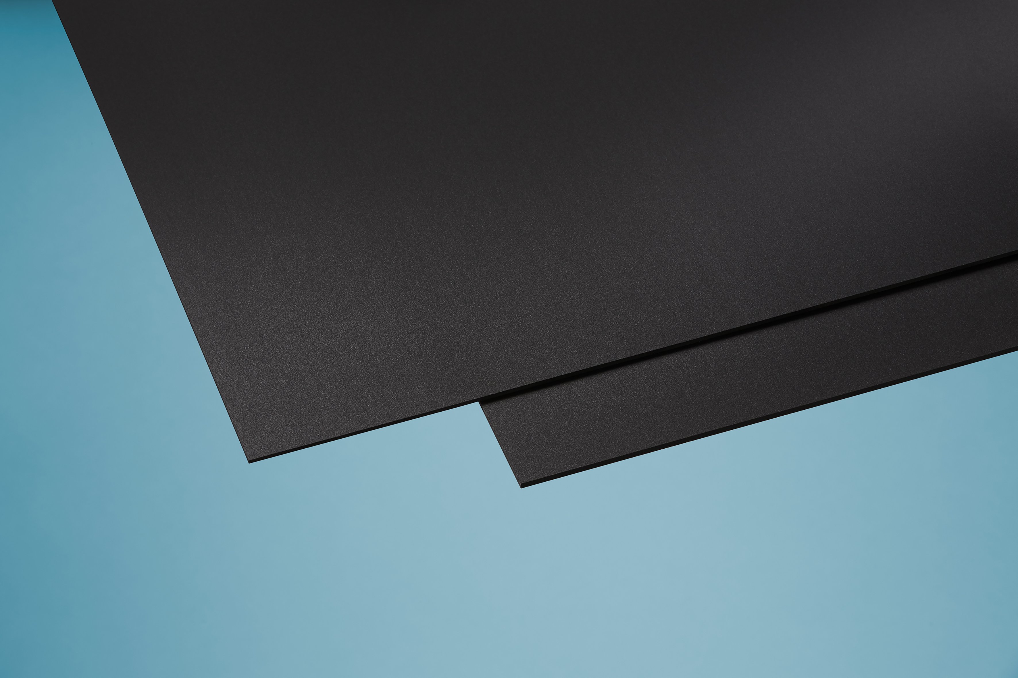 Hobbycolor glatt schwarz aus PVC